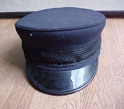 VINTAGE RAILROAD CONDUCTOR HAT -- Antique Price Guide Details Page