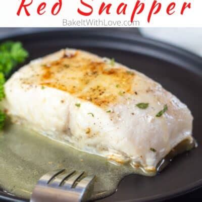 Best Pan Seared Red Snapper With Easy Lemon Butter Sauce