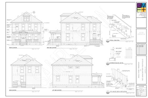 Sample Plan Set - GMF+ Architects - House Plans GMF+ Architects – House Plans