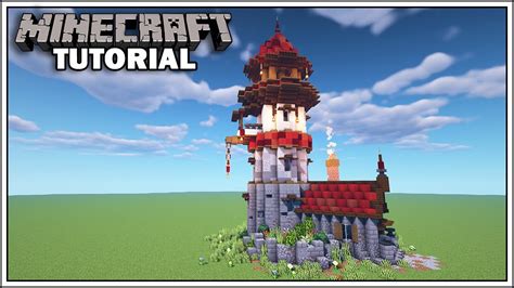 Minecraft Wizard Tower Builds Tutorial