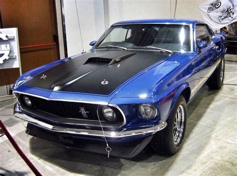 Acapulco Blue 1969 Ford Mustang