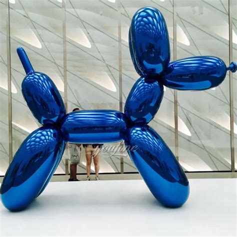 Modern Famous Metallic Jeff Koons Balloon Dog Sculpture Red Design for Sale CSS-17 - YouFine ...