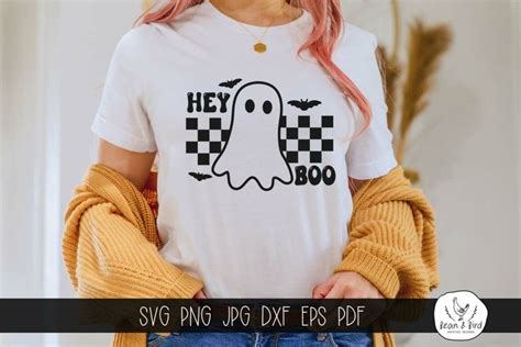 Hey Boo| Halloween| SVG| Cut File