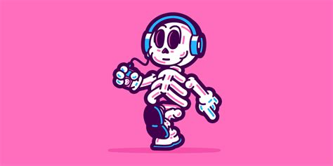 Skeleton Crew - Facebook Animated .gif Stickers on Behance