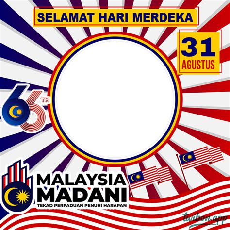 Hari Kemerdekaan Malaysia 2023 - Malaysia Madani Logo