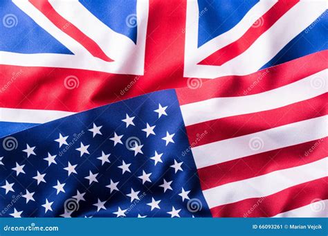 Mixed Flags of the USA and the UK. Union Jack Flag Stock Image - Image of british, patriotic ...