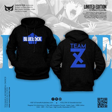 BLUE LOCK TEAM Z Hoodie - FANATICHUB