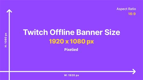 Recommended Twitch Offline Banner Size: [+Free Templates]