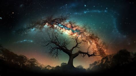 Night Sky The Tree In Backgrounds | JPG Free Download - Pikbest