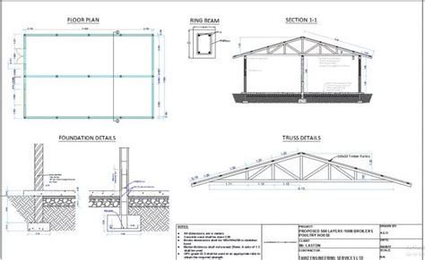 1000 Broilers Poultry House Design Drawing | House design drawing, Poultry house, Poultry farm ...