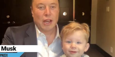 Elon Musk’s Baby Son X Æ A-12 Makes Rare Appearance in SpaceX ...