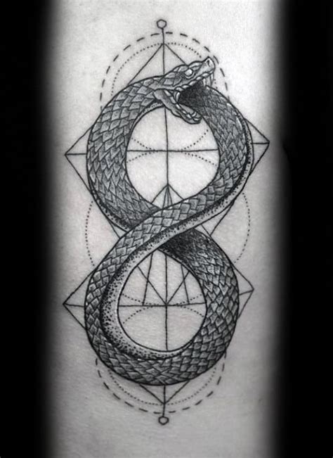 75 Ouroboros Tattoo Designs For Men - Circular Ink Ideas