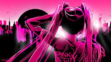 Vocaloid, manga, pink city, anime, HD wallpaper | Peakpx