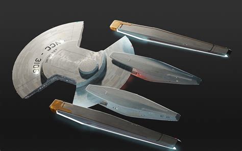 USS Calliope *background ship #2. Star Trek: Discovery. concept Art by Lee Fitzgerald : r ...