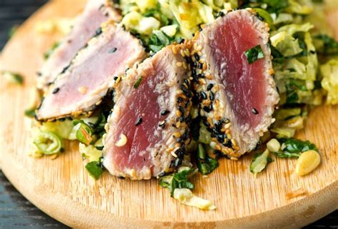 Ahi Tuna Salad - TheEatDown