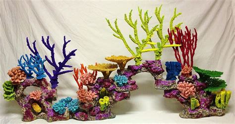 Large Artificial Coral Reef Aquarium Decorations - Aquarium Views