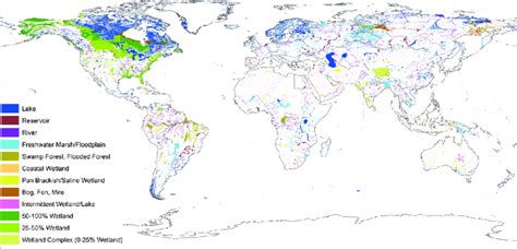 Freshwater Wetlands Map