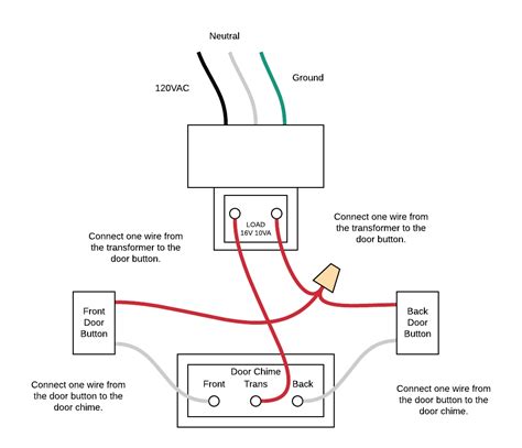 Diagram Doorbell Wiring