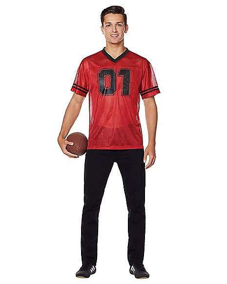 Red Football Jersey - Spirithalloween.com