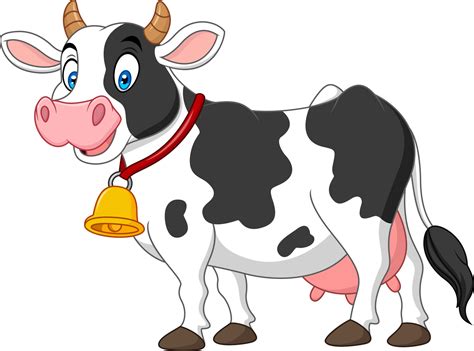 Cartoon happy cow 8734495 Vector Art at Vecteezy