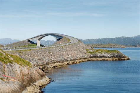 Atlantic Road Bridge in Norway Stock Photo - Image of coastline, peninsula: 101381482