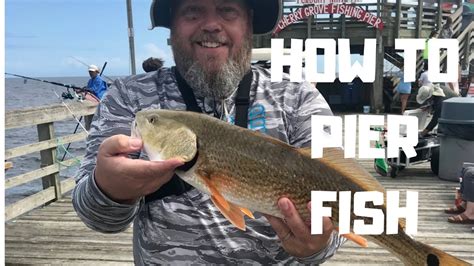 How To Make Pier Fishing Rigs and Catch Pier Fish - YouTube