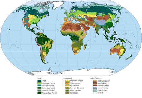 New Worlda Biome Map | alternatehistory.com