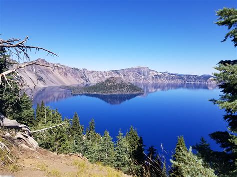 Wizard Island, Crater Lake. : r/oregon