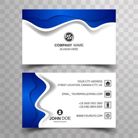 Modern business card background 245216 Vector Art at Vecteezy