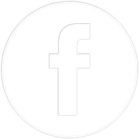 Facebook Icon Png White Circle - IMAGESEE