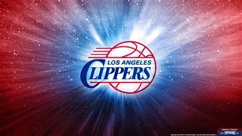 Los Angeles Clippers Logo Wallpaper | Posterizes | NBA Wallpapers & Basketball Designs | Uniting ...