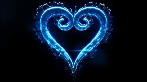 Blue Heart Wallpapers - Wallpaper Cave