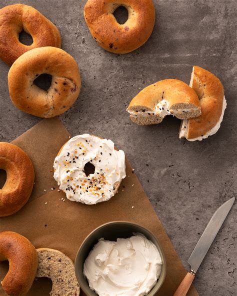 Classic Bagels with Cream Cheese, it's simple but you love it.