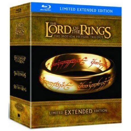 The Lord Of The Rings: The Motion Picture Trilogy (Limited Extended Edition) (Blu-ray ...