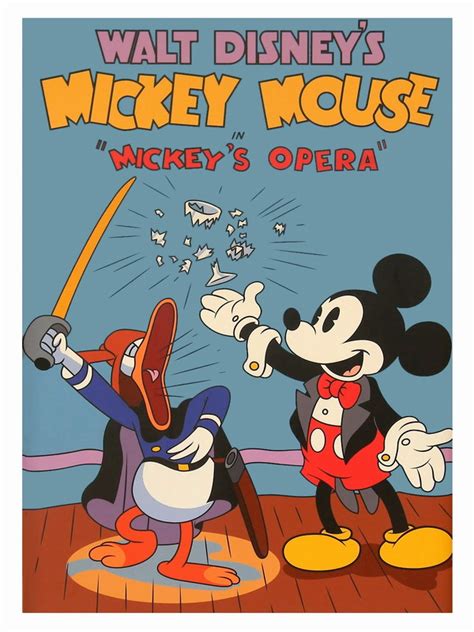 Art Prints-Movies Comics :: Movie Music & TV :: Mickey Mouse in Mickey Opera - Poster Hub