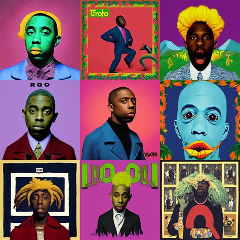 album cover for IGOR by tyler the creator, Stable Diffusion, album photo creator - okgo.net