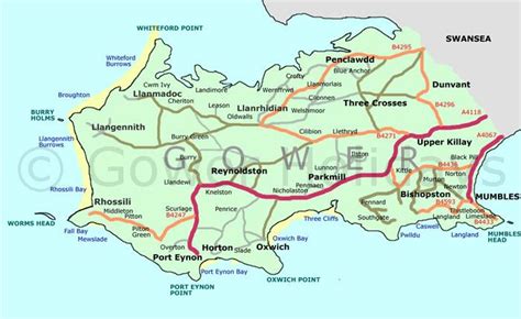 The Gower Map