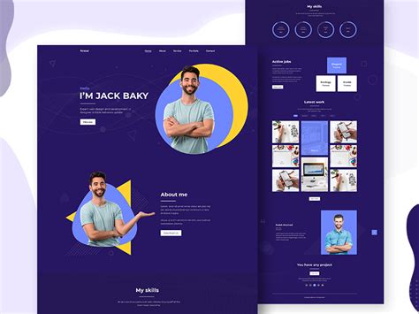 Personal Portfolio Website Design - UpLabs