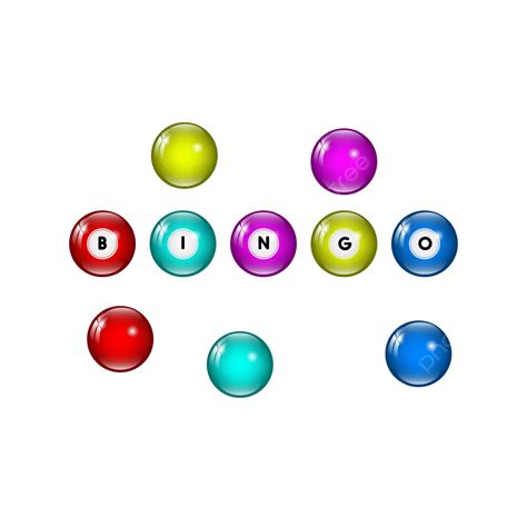 Bingo Ball Vector Hd PNG Images, Bingo Ball With Text Effect, Letter, Bingo, Typeface PNG Image ...