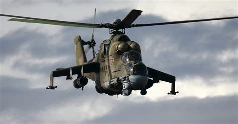 Russian military Mi-24 helicopter crashes in Syria, killing pilots