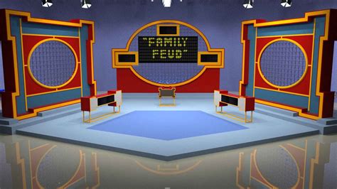 Cartoon family feud set - kerarm