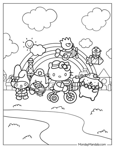 Global Friends Coloring Pages