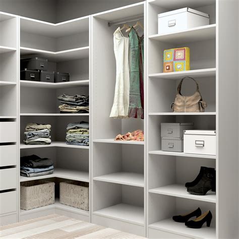 Flexi Storage White 6 Shelf Walk In Wardrobe Unit - Bunnings Australia