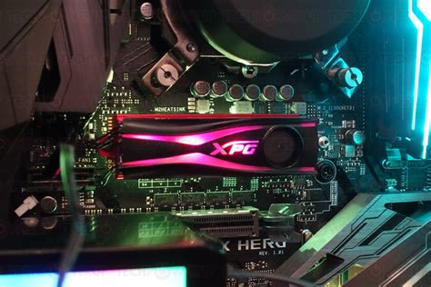 ADATA Shows off XPG Storm RGB M.2 SSD Heatsink | TechPowerUp