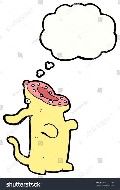 Cartoon Hungry Dog Stock Photo 101324797 : Shutterstock