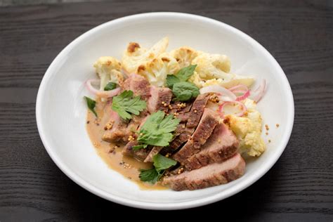 Iberico Pork Secreto with White Wine Mustard Sauce - Marx Foods Blog