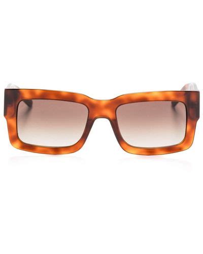 Brown BOSS Sunglasses for Women | Lyst