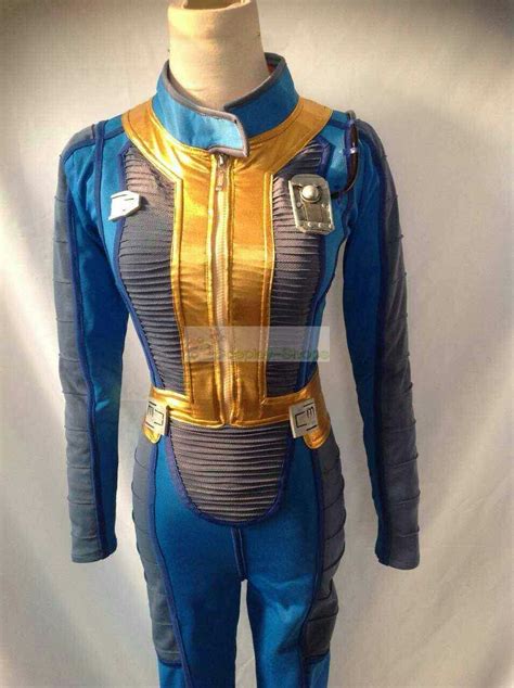 Custom Cheap Fallout 4 Sole Survivor Vault 111 Jumpsuit Cosplay Costume In Fallout 4 Sole ...