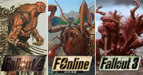 22 Pieces Of Fallout Concept Art That Would've Changed Everything