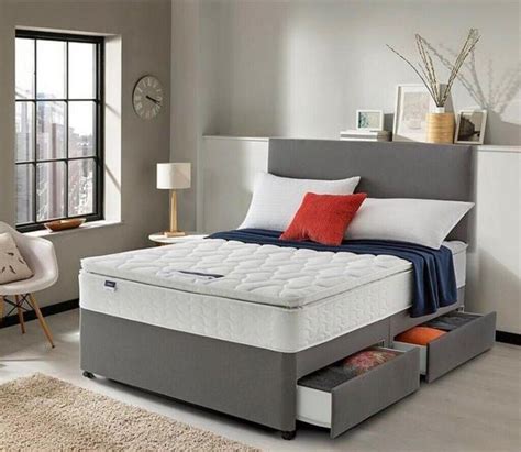 DIVAN DOUBLE BED MATTRESS HEADBOARD KING SIZE BEDS SINGLE & SMALL SINGLE BEDS Free Delivery | in ...